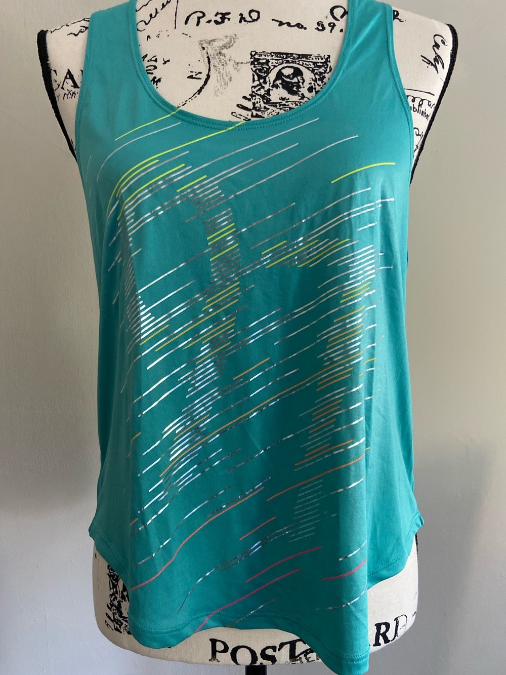 Teal Fitness Shirt